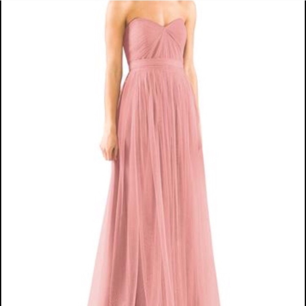 Jenny Yoo Annabelle Convertible Dress Begonia pink